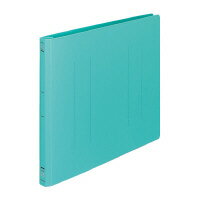 コクヨ フラットファイルpp B4横 とじ 2穴 緑フ-H19G　1冊
