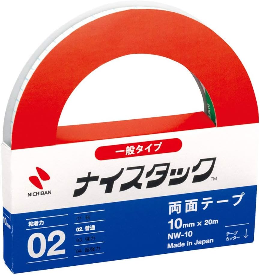 ニチバン ナイスタック 両面テープ 一般タイプ 10mm NW-10(1コ入)