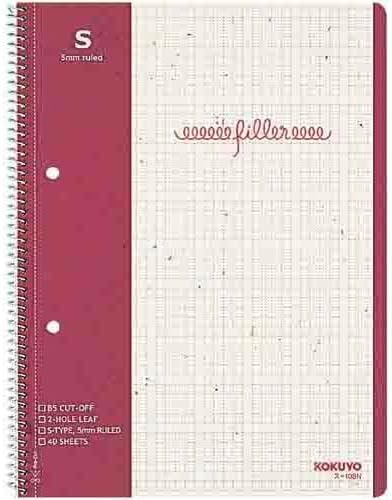 コクヨs&t フィラーノートB5 方眼罫 ス-10SN　1冊