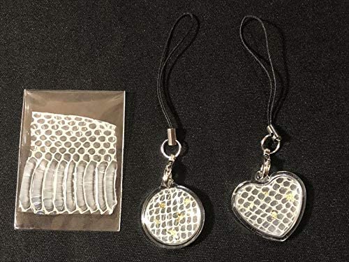 ストラップ 3点セット 白蛇 金運 金箔 神社 祈願済み ハート 可愛い 恋愛成就 復縁 ギャンブル運 仕事運 商売繁盛 出征運 宝くじ 高額当選 宝くじケース 風水 お金 一万円 100万円 1万円札 お金が増える z4のサムネイル