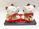招き猫 猫 置物 カード付き グッズ 祈願 金運アップ 金運上昇 開運 風水 オブジェ ゴールド カード付 かわいい おしゃれ カード付き ゴールドレプリカ ネ...