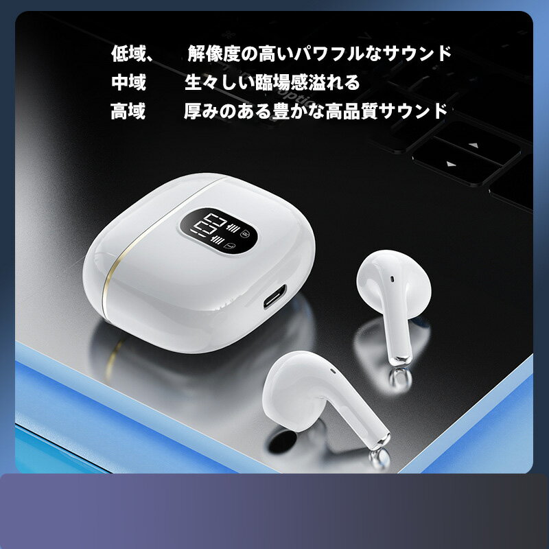 エレコム スマートフォン用ヘッドホン マイク有 ステレオ カナル（ホワイト）
