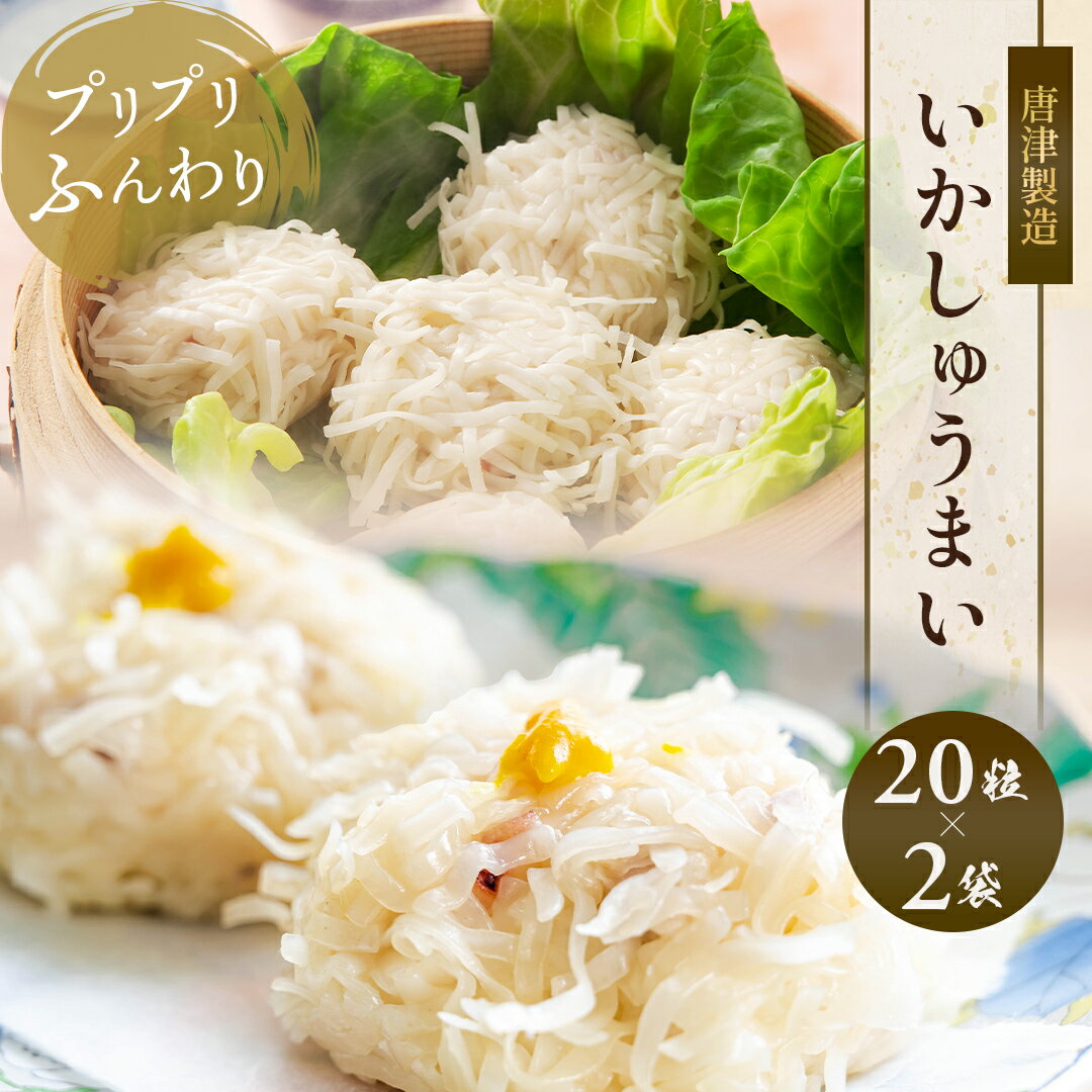 【 送料無料 】 いかしゅうまい 20粒