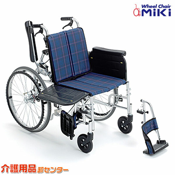 車椅子 折り畳み 【MiKi/ミキ ラクーネ2 LK-2】 自走介助兼用 車いす 車椅子 車イス 送料無料