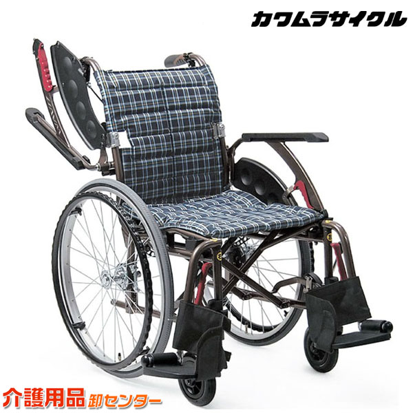 車いす ネクストコア（自走・アルミ）オレンジ NEXT-11B 1台 松永製作所 24-2541-0001