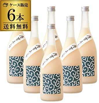 純国産 和まっこり 唐草まっこり 720ml 6本からくさまっこり マッコリ まっこり 4合 酒 日本酒 純米酒 ..