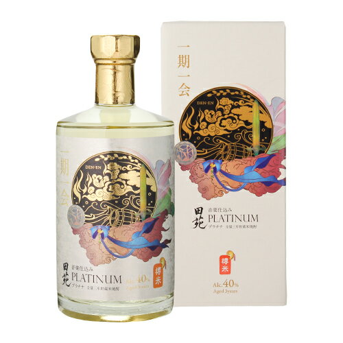 【全品P3倍】焼酎 米焼酎 田苑 PLATINUM 40度 700ml 長期貯蔵米焼酎 鹿児島県 田苑酒造こめ焼酎 限定 3年貯蔵 40％ プラチナム 樽貯蔵 ミズナラ樽【P3倍は5/23 午後8:00～4/27 午前1:59】