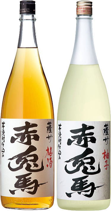 【300円OFFクーポン(2日10時迄)】赤兎馬 梅酒 柚子酒 1800ml 14度 各1本 飲み比べセットせきとば うめ..