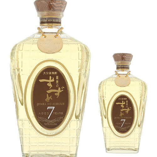 全品P3倍 麦焼酎 銀座のすずめ バーボン樽7年貯蔵 33度 720ml 大分県 八鹿酒造 4合 四合 瓶 本格焼酎 ..