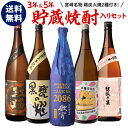 3年＆5年 熟成酒入り 焼酎専門店厳選 芋焼酎5本セット