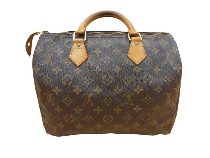 【ABランク】本物保証 LV ルイヴィトン モノグラム スピーディ35 LOUIS VUITTON コンパクト ヴィトン ビトン レザー ルイ・ヴィトン ブランド レディース 希少 中古 母の日 プレゼント 送料無料