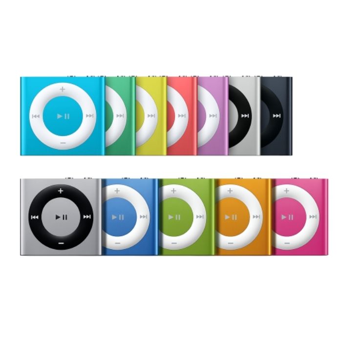 iPod shuffle 第 4 世代 A1373【中古/動作品】Apple iPod シルバー パープル ピンク イエロー グリーン ブルー ブラック 選べるカラー 本体のみ Apple