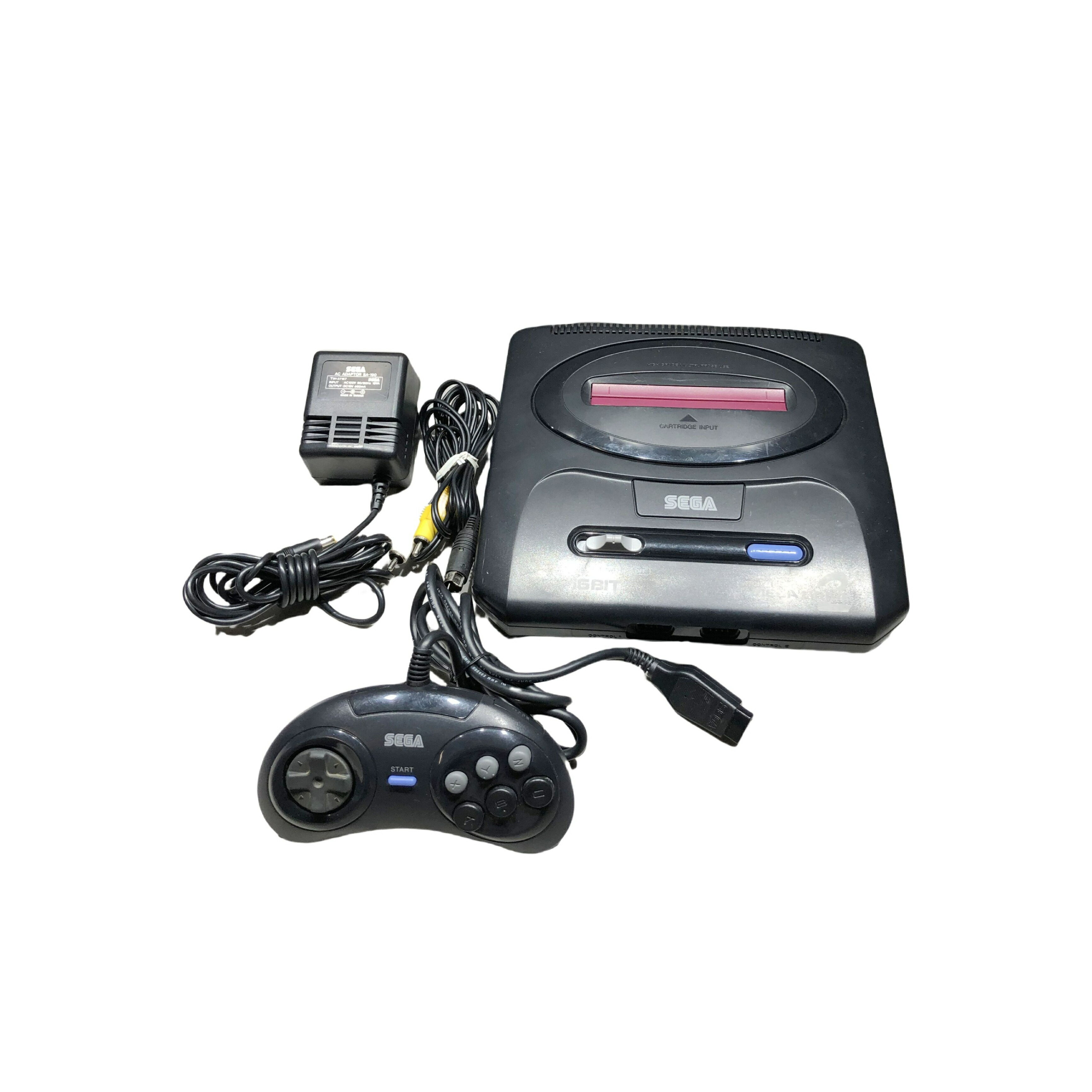セガ メガドライブ2 ACアダプター 同梱 ゲーム機 正規品本体 ゲーム機 レトロ おもちゃ 中古 フルセット