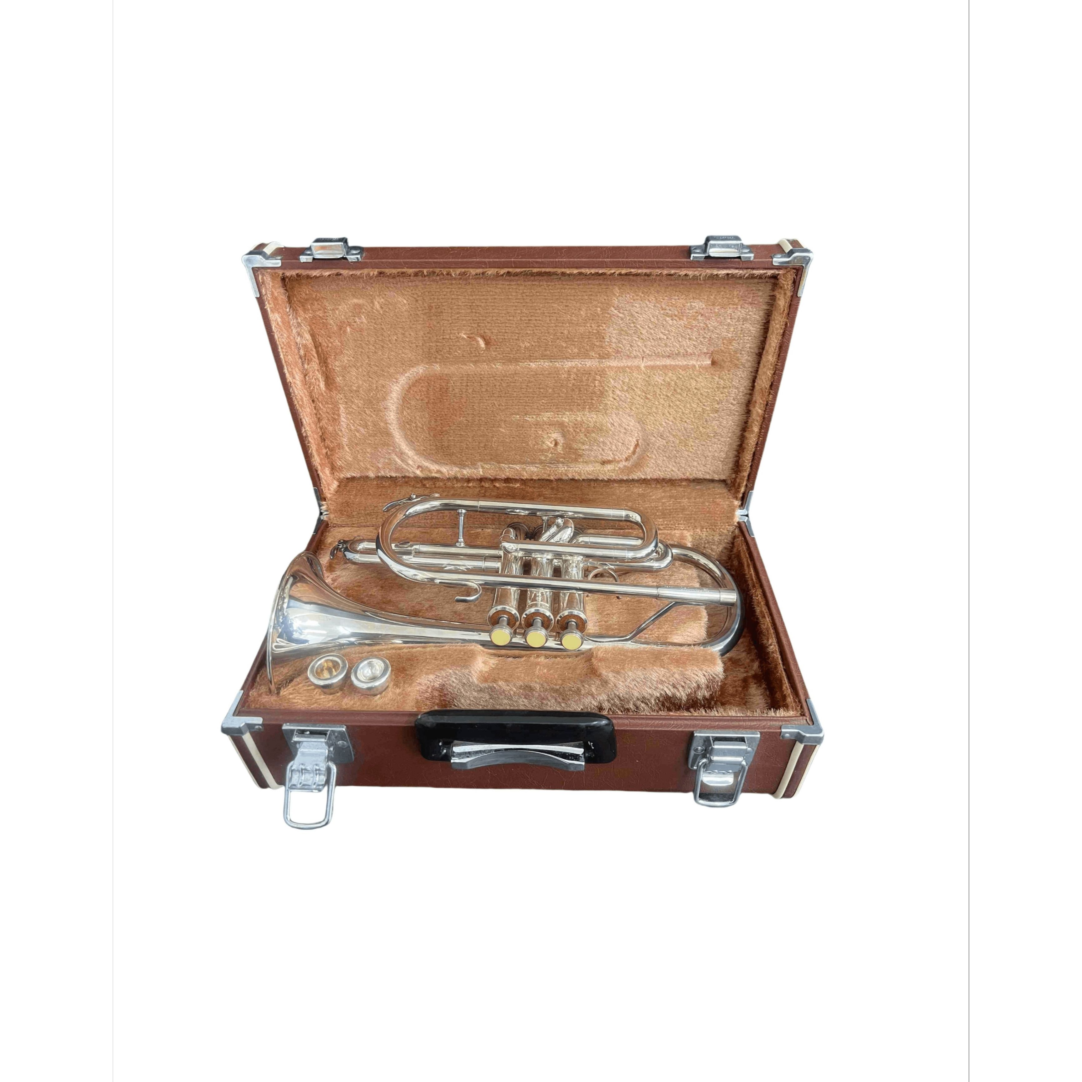 YAMAHA ヤマハ YCR-335S ショート コルネット マウスピース付属【中古】