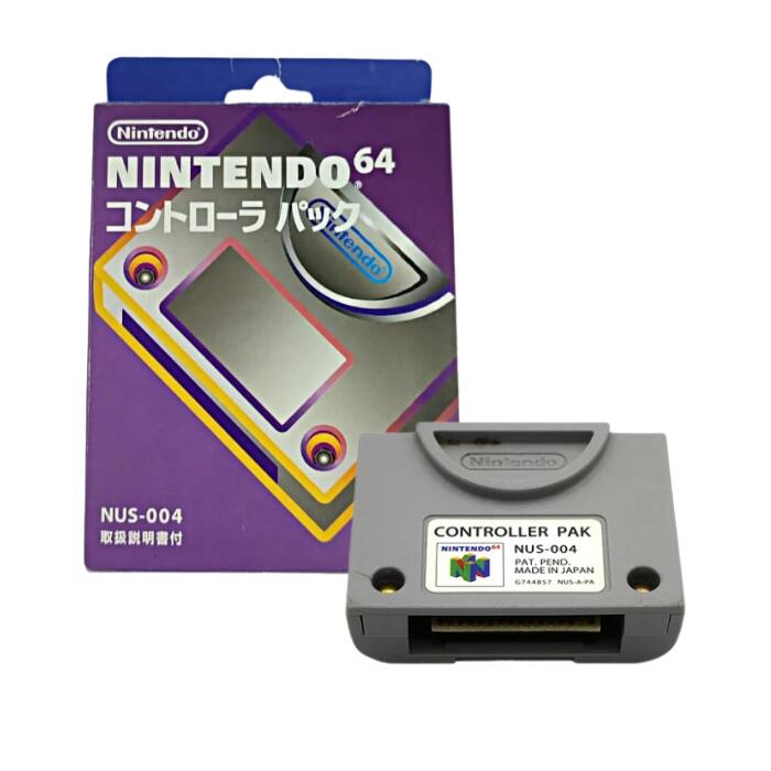 NINTENDO64 コントローラ パック NUS-004 ニンテンドー64 任天堂64 ロクヨン nintendo ゲーム機 周辺機器 中古 送料無料