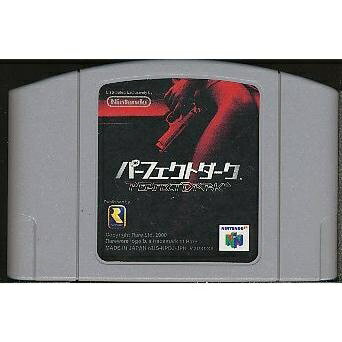 Main Unit - 【N64】パーフェクトダーク【中古/動作品】 ソフトのみ ロクヨン N64 任天堂64 NINTENDO 任天堂 送料無料