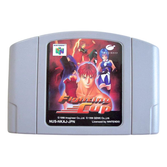 【N64】Fighting Cup (ファイティングカップ)【中古/動作品】 ソフトのみ ロクヨン N64 任天堂64 NINTENDO 任天堂 送料無料