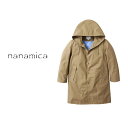 【SALE 30%OFF】nanamica(ナナミカ)メンズ ゴアテックス シェル コート/ブラック/ nanamica/GORE-TEX Shell Coat/Black #ゴアテックス 防水 コート