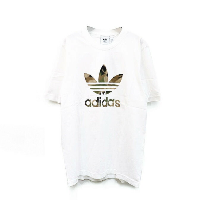 adidas originals (アディダス オリジナルス) カモ トレフォイル半袖Tシャツ　14000（GN1855/GN1856/GN1857） CAMO INFILL TEE　半袖　クルーネック　カットソー　ロゴ　アウトドア　レジャー　デイリーユース　スポーツ　カジュアル