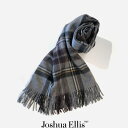 【SALE 30％OFF】Joshua Ellis（ジョシュアエリス）カシミヤストール ベーシックタータン（グレータイプ/ グレースチュワート)CPG49072　Basic Tartans　(CPG70×190)　 ストール　マフラー