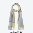 【SALE 30％OFF】Joshua Ellis（ジョシュアエリス）VARIOUS　TWILL　CHECKSカシミヤストール　CPG51798　Plains　(CPG70×190)　 ストール　マフラー　カシミヤ