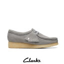 【SALE 30％OFF】CLARKS (クラークス) レディース ワラビー （グレーヌバック）　26169921　Wallabee.　シューズ