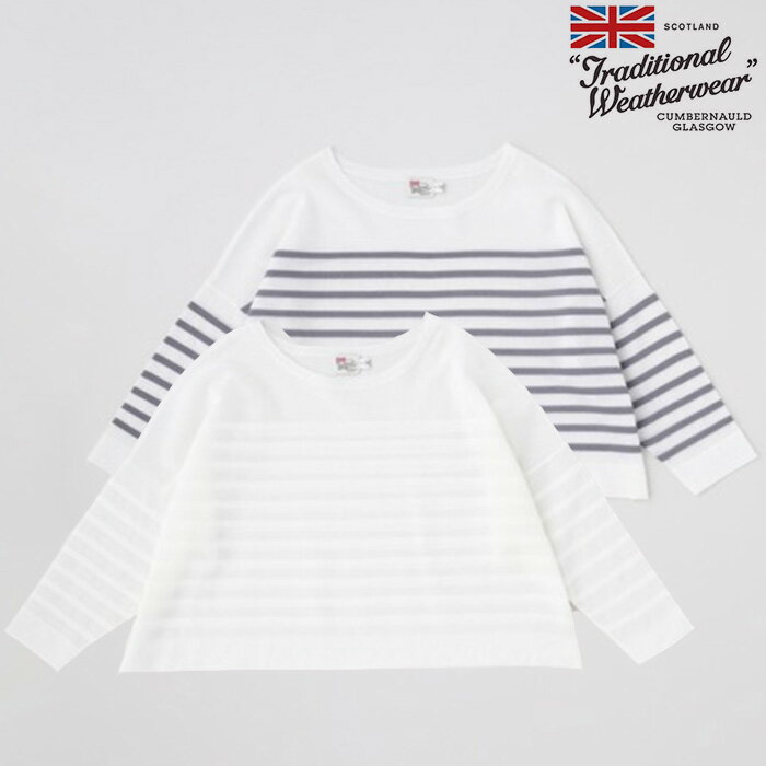 Rakuten - 【SALE 20％OFF】TRADITIONALWEATHER.W（トラディショナル ウェザーウェア）LYNE KINT　L251THKPO0359SE　リン ニット シアー　シアートップス　ドロップショルダー　万能ニット