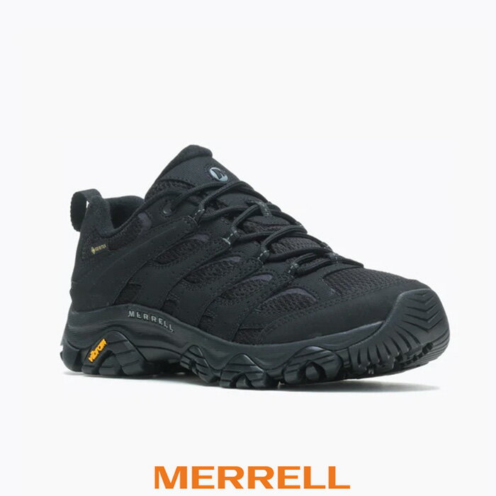 MERRELL（メレル）MOAB 3 SYNTHETIC GORE-TEX?　J500239　モアブ 3 シンセティック ゴアテックス?［メンズ］　ハイキングシューズ　快適　防水性　透湿　TRIPLE BLACK
