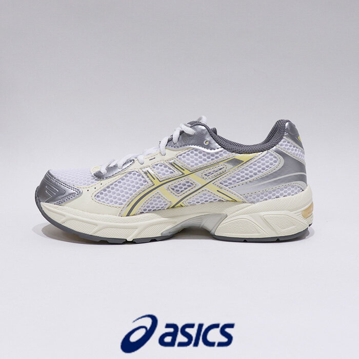 asics （アシックス)GEL-1130　1202A164　スニーカー　レディース　WHITE/FADED YELLOW