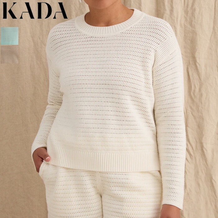 KADA�ʥ�����OPEN KNIT LONG SLEEVE��KTS2506�������ץ�˥åȥ��󥰥��꡼�֡����ե����ȥ쥹�������奢�롡�饦�󥸡����å���