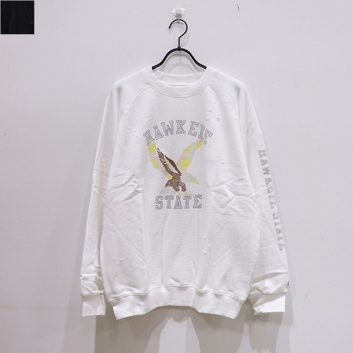 Rakuten - COLLEGIATE PACIFIC（カレッジエイト パシフィック）DAMEGE CREW NECK SWEAT(HLEX)　CPHL-25A-002　　カットソー