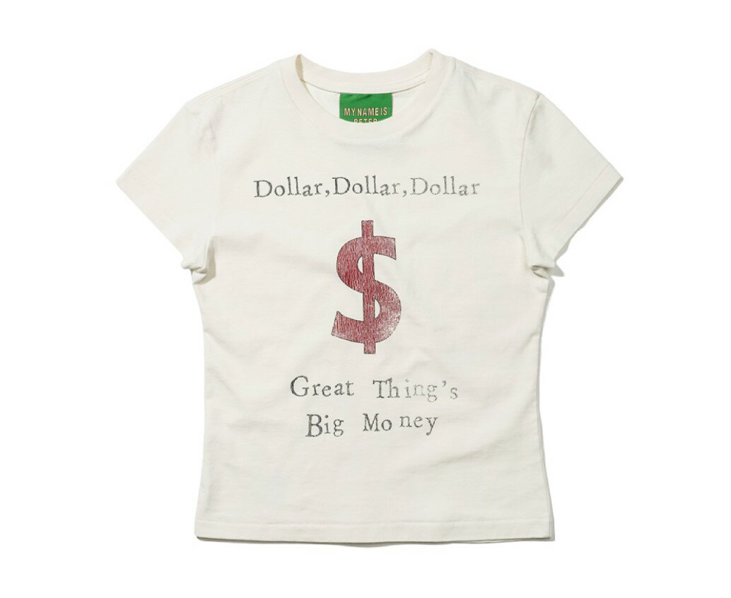 Rakuten - MY NAME IS PETER（マイネームイズピーター）DOLLAR T-SHIRTS 半袖Tシャツ レディース MP-008