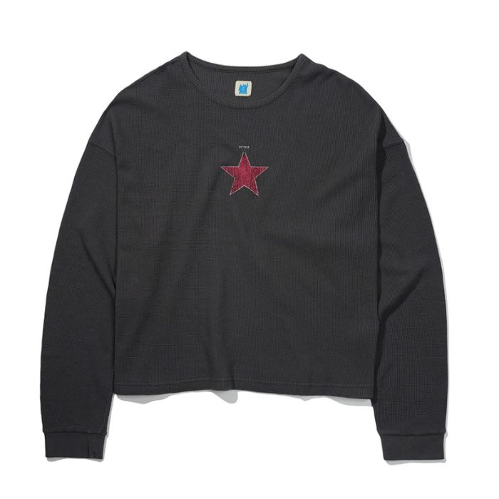 Rakuten - MY NAME IS PETER（マイネームイズピーター）STAR PETER WAFFLE T-SHIRTS 長袖Tシャツ メンズ MP-021
