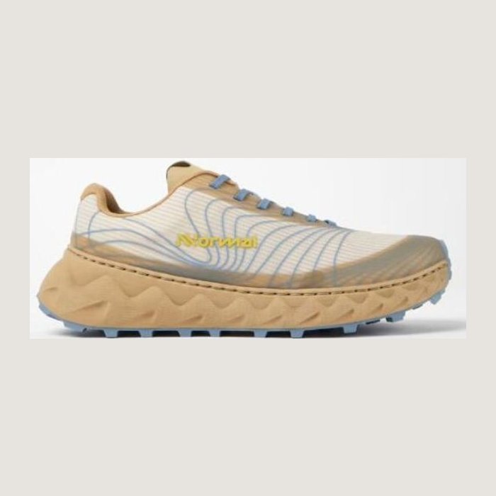 NNORMAL（ノーマル）TOMIR SHOE SAND/BLUE スニーカー メンズ 軽量 耐久性 ランニングシューズ ベージュ ブルー N2ZTR01-002