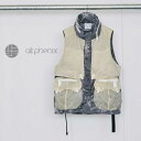 【SALE 40％OFF】ALKPHENIX （アルクフェニックス）トランスフォーム　コンボイベスト　Convoy vest / Karu-Stretch Taffeta 22x　EAM23VE10　バック　ベスト　2way