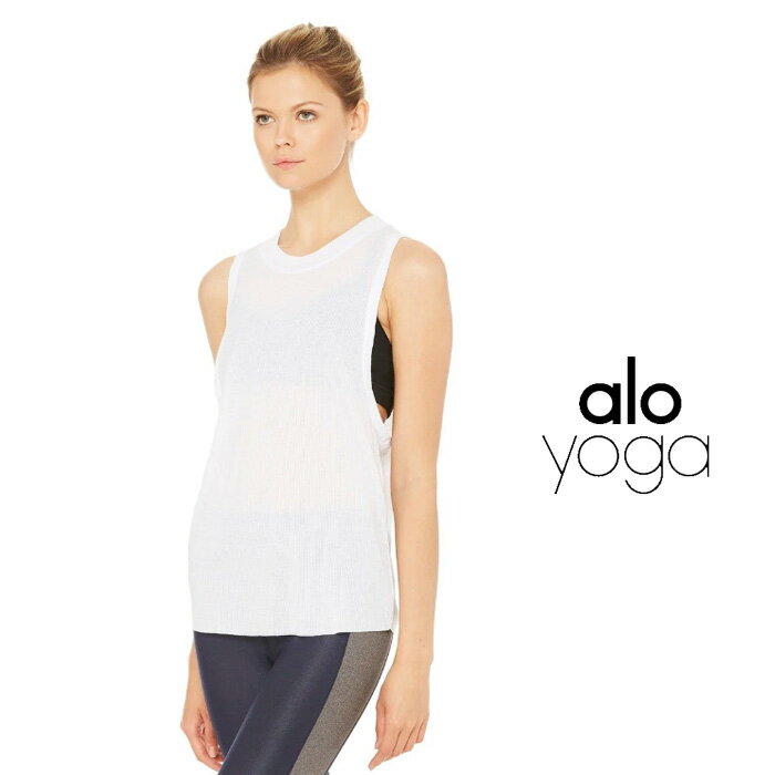 【SALE 50％OFF】ALO YOGA（アロ ヨガ）タンクトップ　W2459R 　HEAT-WAVE TANK　ヨガウェア 1