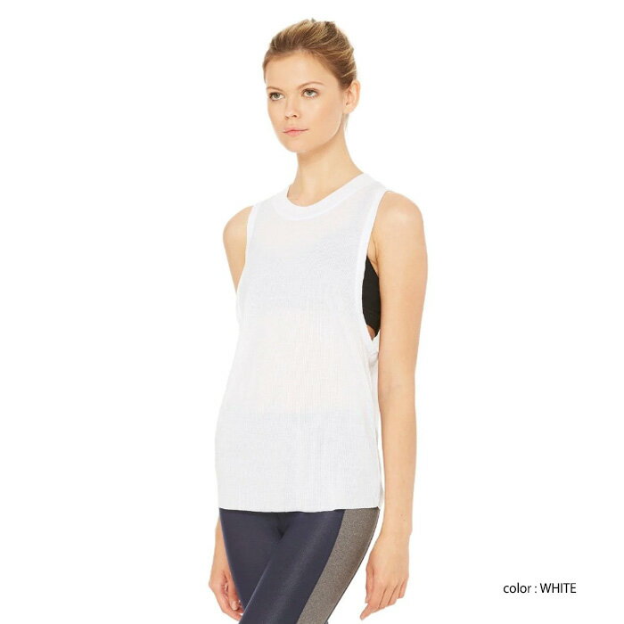 【SALE 50％OFF】ALO YOGA（アロ ヨガ）タンクトップ　W2459R 　HEAT-WAVE TANK　ヨガウェア 2