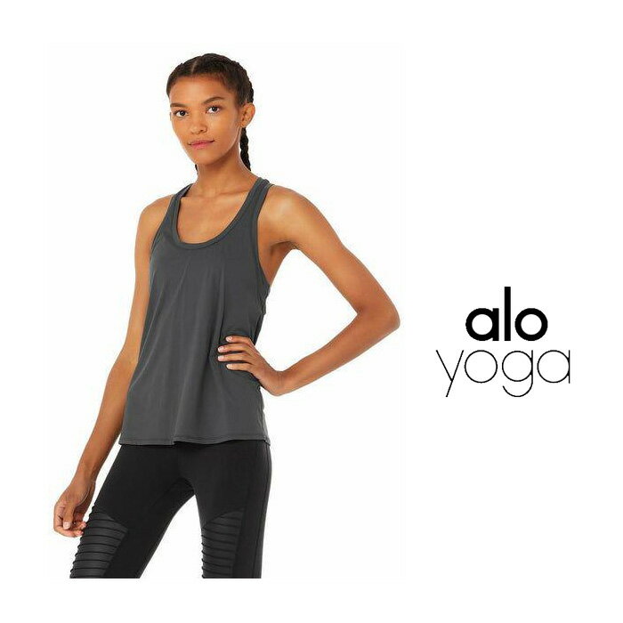 【SALE 40％OFF】ALO YOGA（アロ ヨガ）タンクトップ　W2665R　PULSE TANK　ヨガウェアのサムネイル