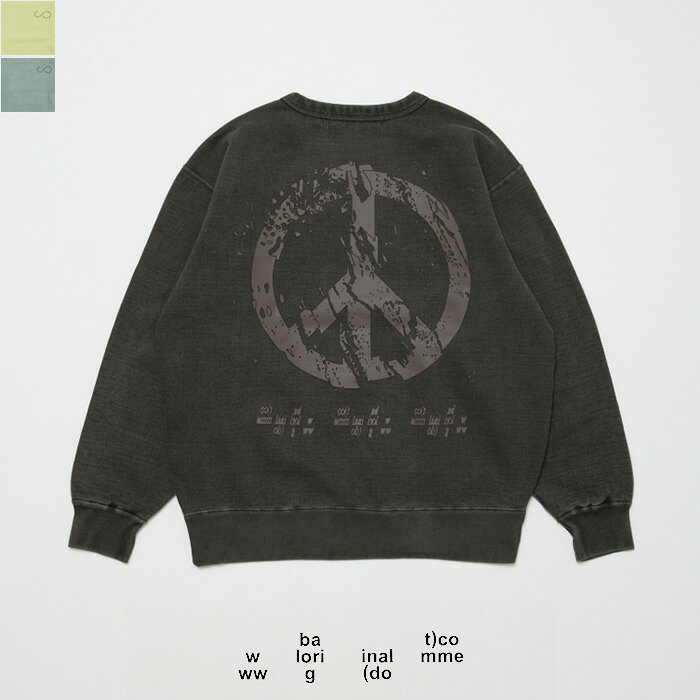 【SALE 20％OFF】BAL(バル)world　BAL-G-482　クルーネック　スウェット