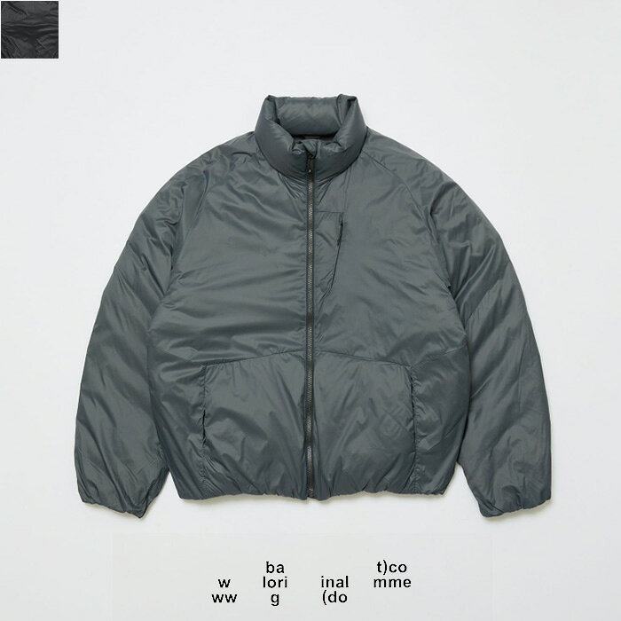 【SALE 20％OFF】BAL(バル)TAION STAND COLLAR DOWN JACKET　BAL-TO-004　TAION　コラボレーション　ダウンブルゾン