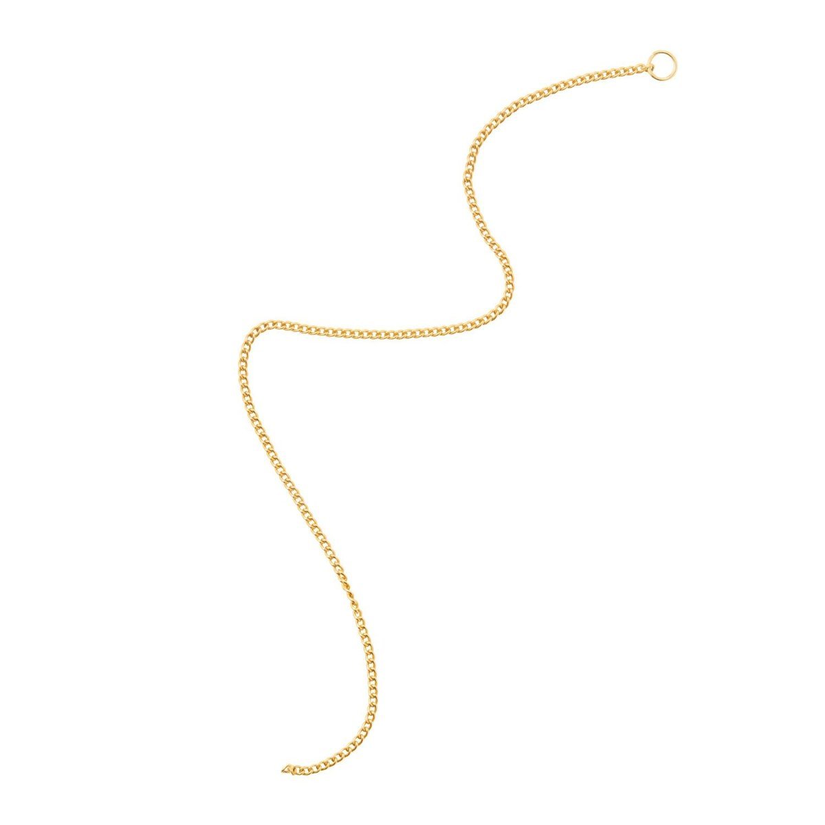 BAQLESS（バックレス） Ludique Chain Long Gold ユニセックス ピアスチャーム ロングチェーン ゴールド 揺れる 上品 アシンメトリー きらめく LD-CH-L-YG