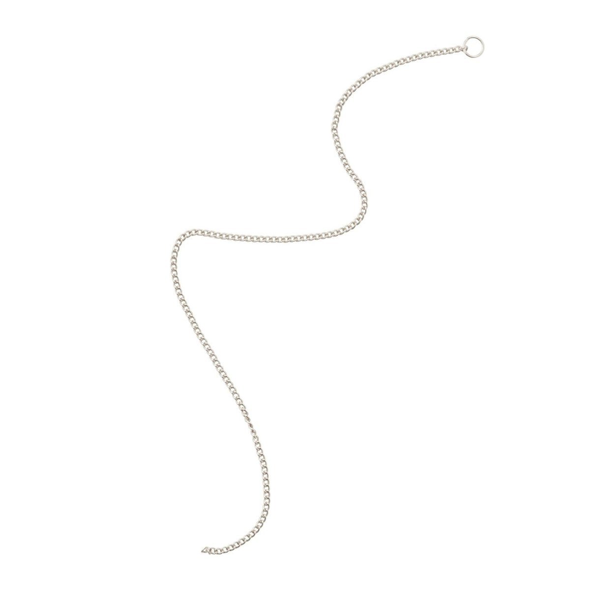 BAQLESS（バックレス） Ludique Chain Long Silver ユニセックス ピアス チャーム ロングチェーン シルバー 揺れ感 洗練 アシンメトリー レディース LD-CH-L-SV