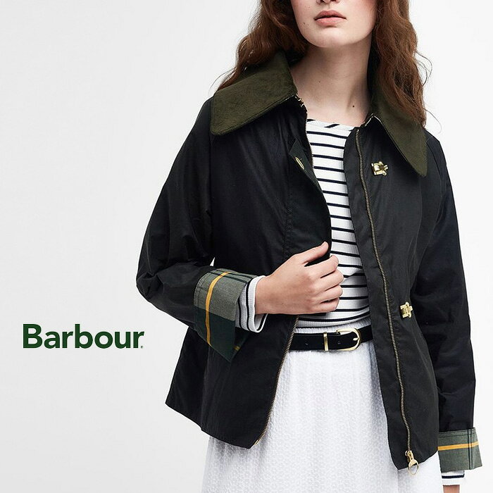BARBOUR（バブアー）"Re-Engineered / リ エンジニアード" Drummond パッチワーク ワックス コットン ブルゾン　LWX1376　BARBOUR PATCH DRUMMOND WAX　アウター　ジャケット　ウィメンズ