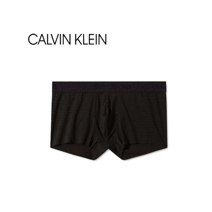 【SALE 50％OFF】CALVIN KLEIN（カルバンクライン）メンズ マグネチック GEO ロウ ライズ トランクス/001 ブラック/ CALVIN KLEIN/MAGNETIC GEO LOW RISE TRUNKS/001 BLACK #下着　トランクス