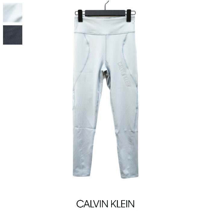 【SALE 50％OFF】Calvin Klein performance (カルバンクライン パフォーマンス) レーストリム7/8レギンス　4WS1L657　LACE TRIM 7/8 TIGHT　ヨガ　ストレッチ　運動　トレーニング