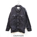 カルバン・クライン 【SALE 40％OFF】Calvin Klein（カルバンクライン パフォーマンス）LONG DAD DENIM JKT　J217546　ロングダッドデニムジャケット　ウィメンズ