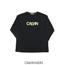 【SALE 40％OFF】Calvin Klein (カルバンクライン) カルバンロゴティーシャツ　A-CALVIN UPSIZE FALS　J217250　 ウィメンズ　ティーシャツ　ロゴ　ジム