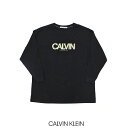 【SALE 40％OFF】Calvin Klein (カルバンクライン) カルバンロゴティーシャツ A-CALVIN UPSIZE FALS J217250 ウィメンズ ティーシャツ ロゴ ジム