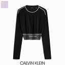 【SALE 20％OFF】Calvin Klein（カルバンクライン）LS TEE　4WF3K246　ストレッチ　ヨガ　トレーニング　ティーシャツ