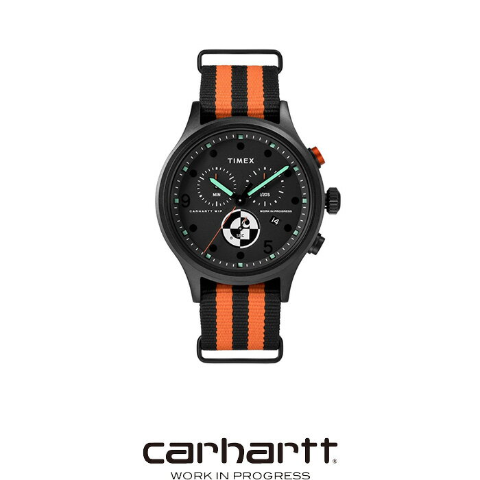 楽天HULLE楽天市場店【SALE 40％OFF】CARHARTT WIP（カーハート）レンジシーアリードクロノグラフ　I029862　TIMEX X CARHARTT WIP RANGE C ALLIE　腕時計